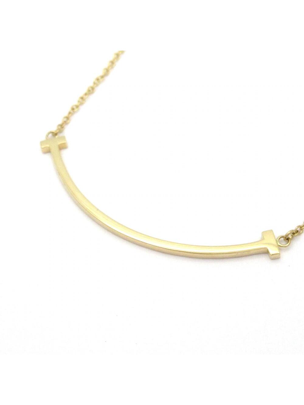 Tiffany&Co. T Smile Pendant (Small) 18K #307437T18B